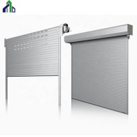 Modern Motorized Roll Up Doors Aluminum Vertical Roller Shutter Doors