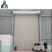 Factory hot sale pvc fast moving stacking door Wind protection