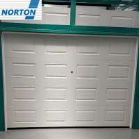 American Style Non Finger Protection Automatic Modern Garage Door