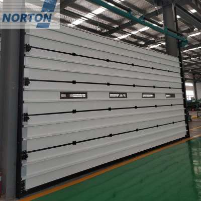 Vertical Lift Commercial Industrial Sectional Door