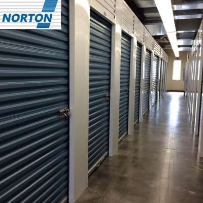 Self Storage Long Lasting Manual Steel Rolling Shutter Door