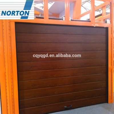 Factory Direct Sale High Quality Automatic 9 x 9 Panel Hinged Garage Door