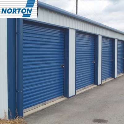 Long Lasting Manual Lift Shop Metal Roller Door