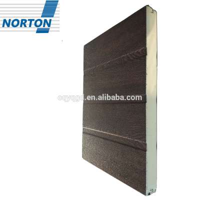 Factory Direct Sale PU Foam Insulated Non Finger Protection Cheap Garage Door Panels