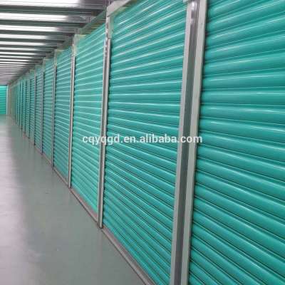 Manual wind proof steel roll up garage doors price