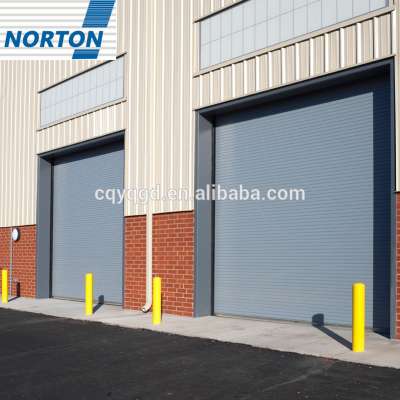 Factory Direct Sale Automatic Industrial Wind Proof Steel Roller Shutter Doors