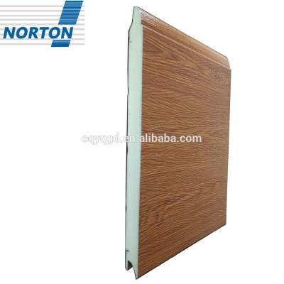 Factory Direct Sale Good Quality PU Foam Insulated Garage Door Panel Sale