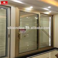 China Leading Supplier Aluminum Glass Sliding Doors And Windows